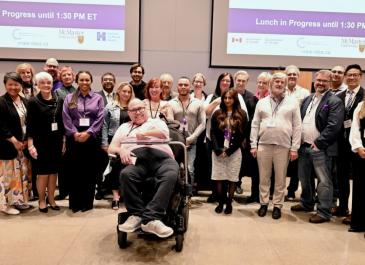 Group photo of day 1 speakers