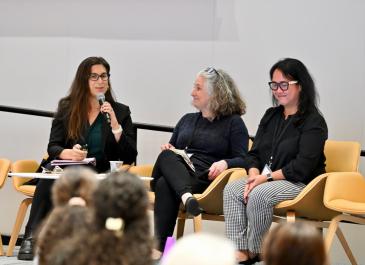 Holland Bloorview Kids rehabilitation Hospital speakers at the podium