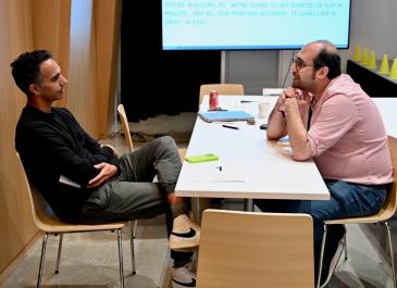 Speed mentorship session