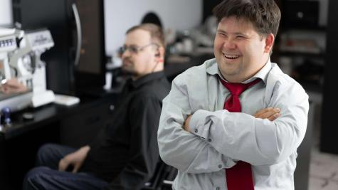 person with a disability in the workplace