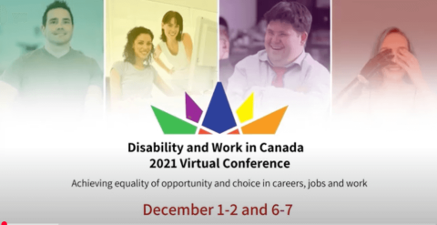 Disability and Work in Canada 2021 Virtual Conference