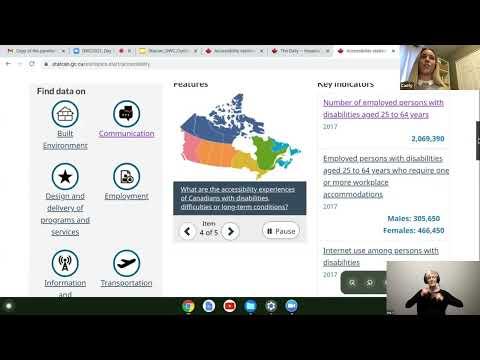 DWC2021, Day 1, Dec 1  COVID 19 impacts on persons with disabilities  What the statistics tell us 1