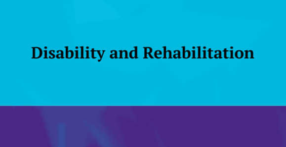 Disability and Rehabilitation 