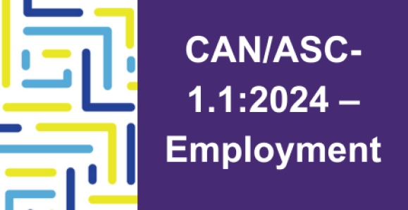 CAN/ASC-1.1:2024 – Employment