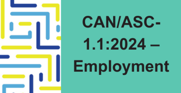 CAN/ASC-1.1:2024 – Employment