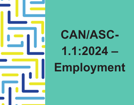 CAN/ASC-1.1:2024 – Employment